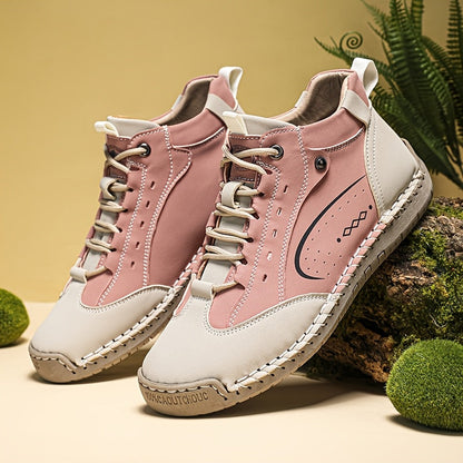 Emma – Bequeme Mid-Top Sneaker in sanften Pastelltönen