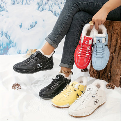 Greta – Gefütterte Slip-On-Stiefeletten im minimalistischen Look