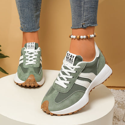 Nele – Retro Plateau-Sneaker mit dämpfender Komfortsohle