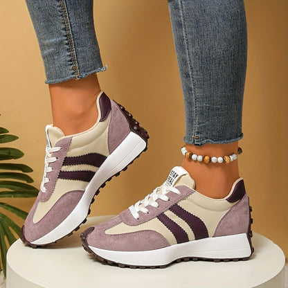 Nele – Retro Plateau-Sneaker mit dämpfender Komfortsohle