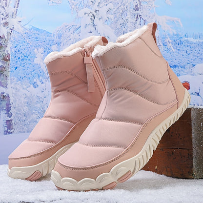 Ida – Barfuß-Winterstiefel mit Zehenfreiheit & Plüschfutter