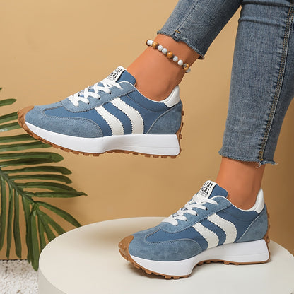 Nele – Retro Plateau-Sneaker mit dämpfender Komfortsohle