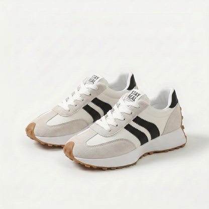 Nele – Retro Plateau-Sneaker mit dämpfender Komfortsohle