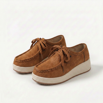 Clara – Bequeme Schnürschuhe mit Chunky-Sohle & extra Halt