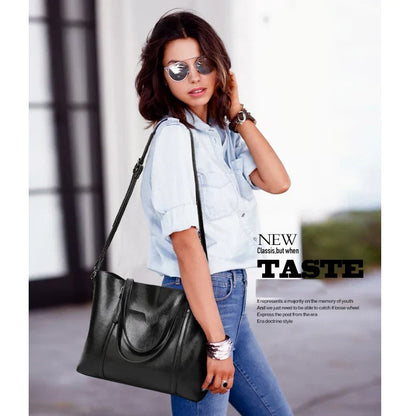 Klara | Luxuriöse Lederhandtasche