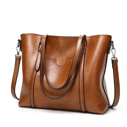 Klara | Luxuriöse Lederhandtasche