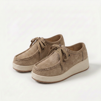 Clara – Bequeme Schnürschuhe mit Chunky-Sohle & extra Halt