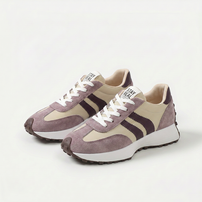 Nele – Retro Plateau-Sneaker mit dämpfender Komfortsohle