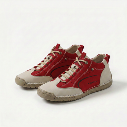 Emma – Bequeme Mid-Top Sneaker in sanften Pastelltönen
