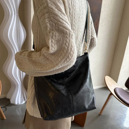 Heidi | Vintage Leder-Schultertasche