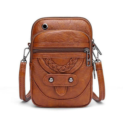 Vellana | Vintage Leder-Umhängetasche