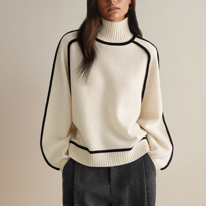Lara | Damenpullover mit Rollkragen