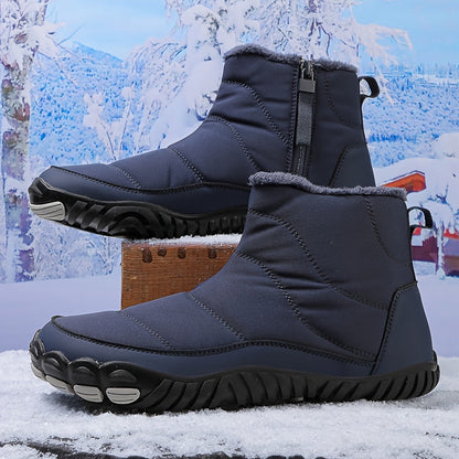 Ida – Barfuß-Winterstiefel mit Zehenfreiheit & Plüschfutter