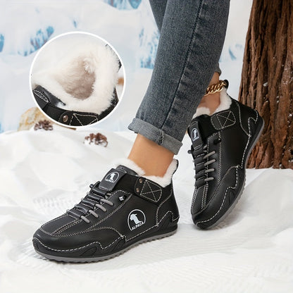 Greta – Gefütterte Slip-On-Stiefeletten im minimalistischen Look